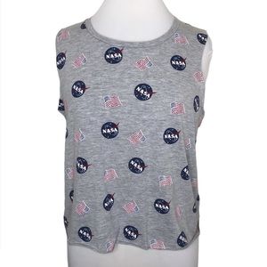 NASA USA Muscle Tee